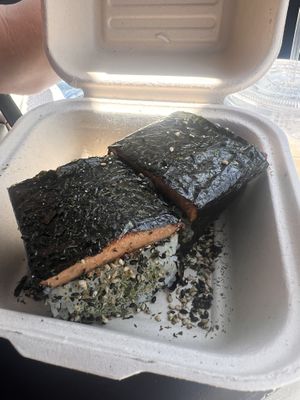 Spam musubi   at Seed Ranger in Ventura