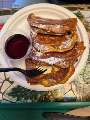 Breakfast toast at Seed Ranger in Ventura