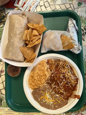 Sausage Breakfast Burrito                   Huevos Rancheros  at Seed Ranger in Ventura