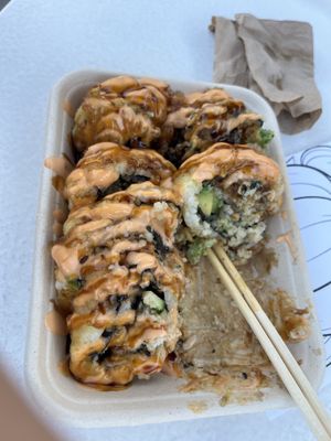 Golden Cali Roll  at Seed Ranger in Ventura