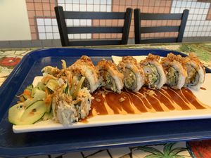 Crunchy Tiger Roll at Seed Ranger in Ventura