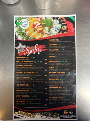 Green GF indicates gluten free at Seed Ranger in Ventura