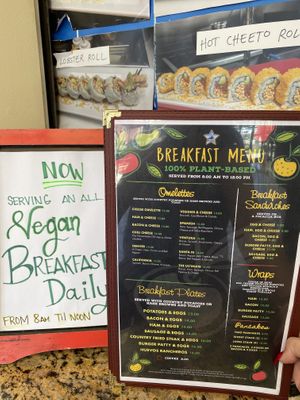 Don’t sleep on the all vegan breakfast from 8a-noon! at Seed Ranger in Ventura