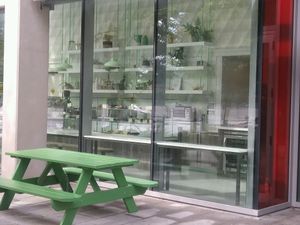Front of the store at Tori's Bakeshop - Canary District in Toronto