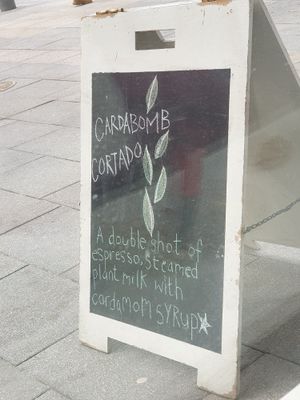 Sadly too full to get this special at Tori's Bakeshop - Canary District in Toronto