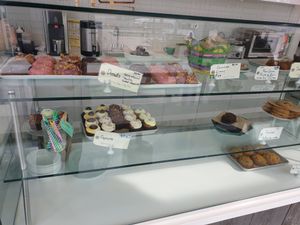 Shelf part 1 at Tori's Bakeshop - Canary District in Toronto