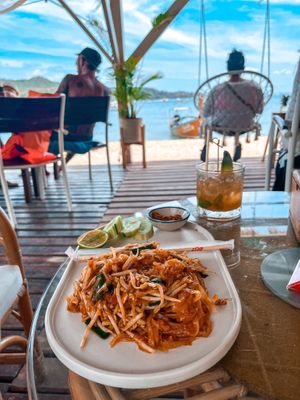 Vegan pad thai  at Mama Beach Residence in Koh Phi Phi
