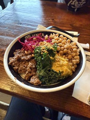 Impossible Rice Bowl  at JINYA Ramen Bar in Bellevue