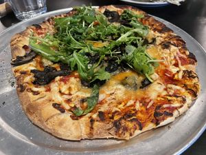 Vegan Pizza  at Cork & Fork in La Quinta