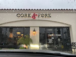 Storefront   at Cork & Fork in La Quinta