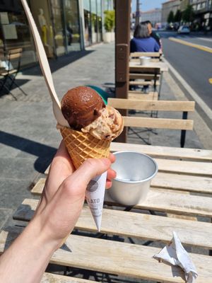 at Gelateria La Romana in Bergamo