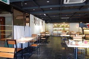 Interior. at Vegan Delights Cafe in Ipoh