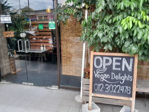 Shop front. at Vegan Delights Cafe in Ipoh