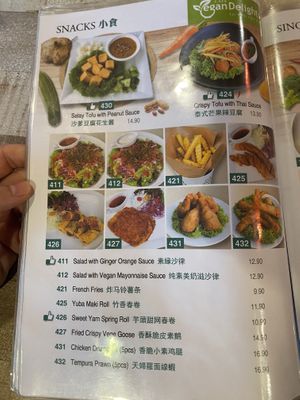   at Vegan Delights Cafe in Ipoh