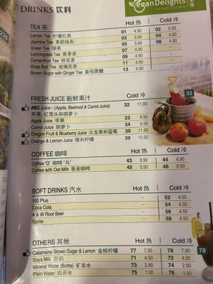   at Vegan Delights Cafe in Ipoh