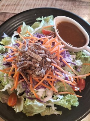Salad at Vegan Delights Cafe in Ipoh