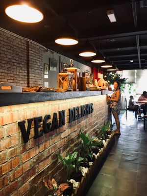 Inside Of Restaurant  at Vegan Delights Cafe in Ipoh
