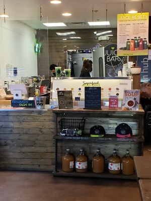 Clean place at I Love Juice Bar in Dallas