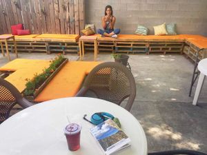 Beautiful patio  at The Rise in Lander