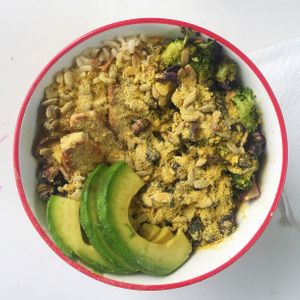  This was so yummy!!!  at The Rise in Lander