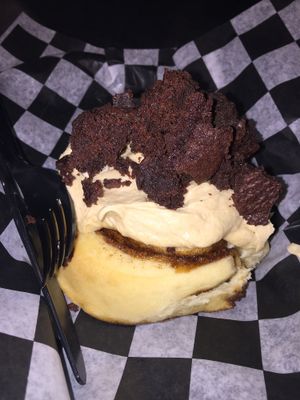 peanut butter brownie  at Cinnaholic in Lancaster