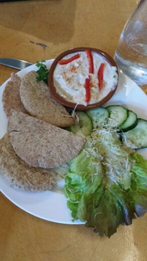 Hummus at Bolhoed in Amsterdam
