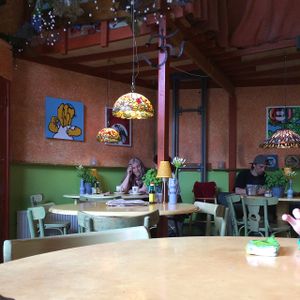 cosy in the rain at Bolhoed in Amsterdam