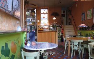 One of the two dining rooms at Bolhoed. at Bolhoed in Amsterdam