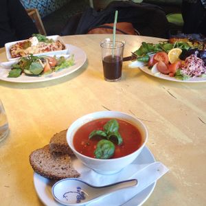 All our meals and drinks at Bolhoed in Amsterdam