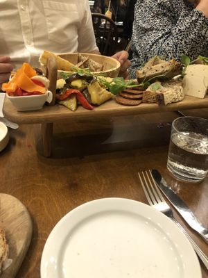 Selection board  at No. Twelve in Nottingham