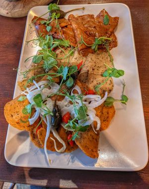 Faux meat plate at No. Twelve in Nottingham