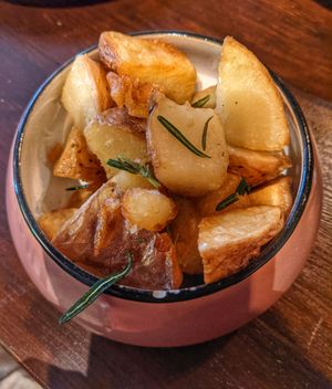 Parmentier potatoes at No. Twelve in Nottingham