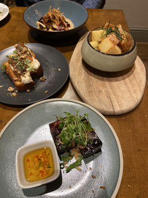 A sample of plates   at No. Twelve in Nottingham