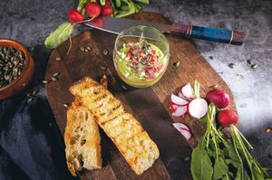 Garden Verrine at No. Twelve in Nottingham