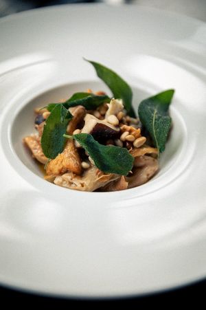 Cast Iron Girolles  at No. Twelve in Nottingham