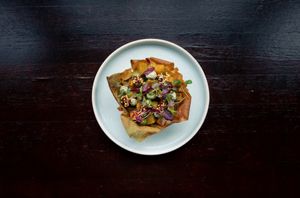 Winter Squash Tart  at No. Twelve in Nottingham