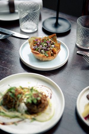 Winter Squash Tart at No. Twelve in Nottingham