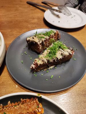 Hash browns at No. Twelve in Nottingham