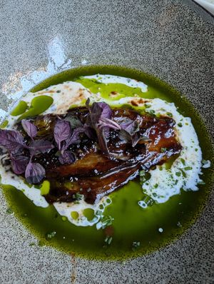 BBQ baby gem at No. Twelve in Nottingham