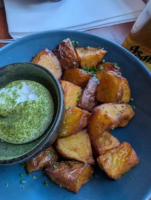 Parmentier potatoes at No. Twelve in Nottingham