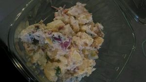 vegan potato salad at Whole Foods Market in Henderson