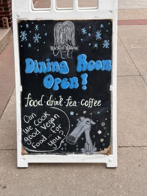 Adorable sign   at Wicked Willow in Stevens Point