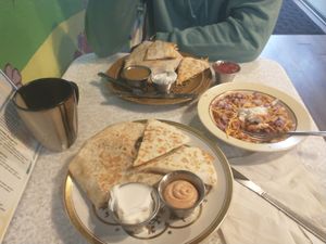 Crunchwrap, Chili, and Quesadilla at Wicked Willow in Stevens Point