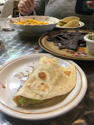 Half eaten taco. I was hungry! at Wicked Willow in Stevens Point