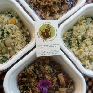 take away at El Brot in Alp