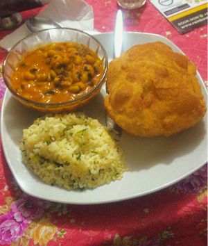 Delicious  at Krishna Bhog in Huaraz