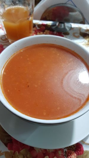 Sopa at Krishna Bhog in Huaraz