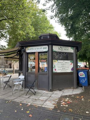 Kiosk in the park  at Edna's Kitchen in Bristol