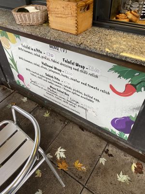 Menu  at Edna's Kitchen in Bristol