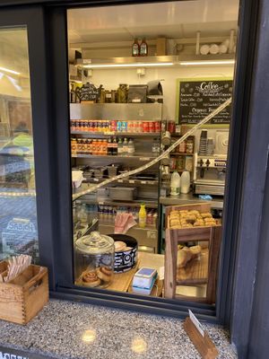 Serving area  at Edna's Kitchen in Bristol